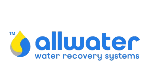 Allwater water recovery systems logo on no background